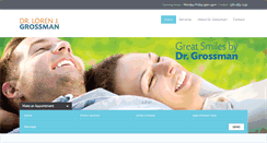Desktop Screenshot of drlorengrossman.com