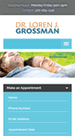 Mobile Screenshot of drlorengrossman.com
